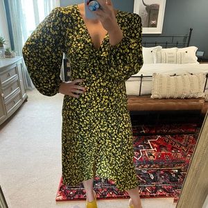 Topshop midi dress sz 12